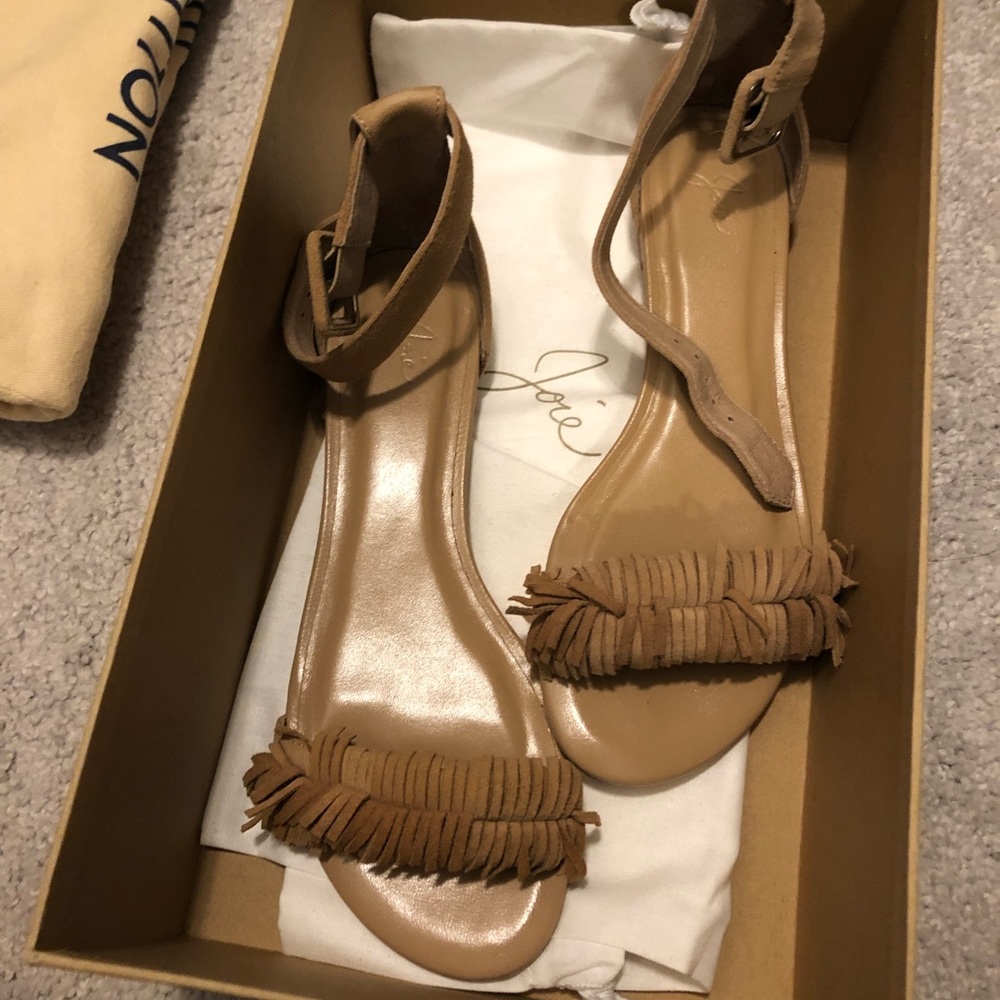 Joie Fringe Sandals